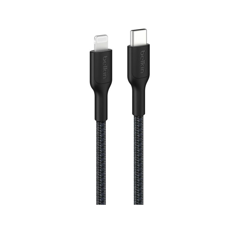 Belkin USB-C Braided Cable with Lightning Connector (2 Meter)